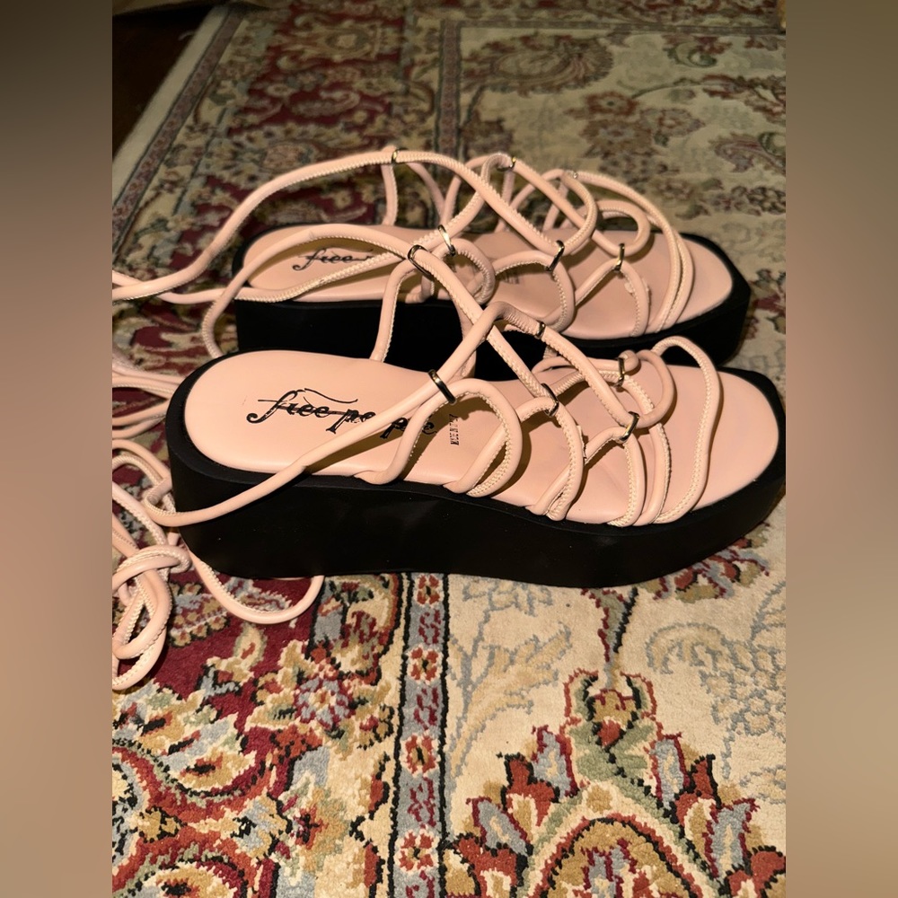 Free People Platform Strappy Sandal